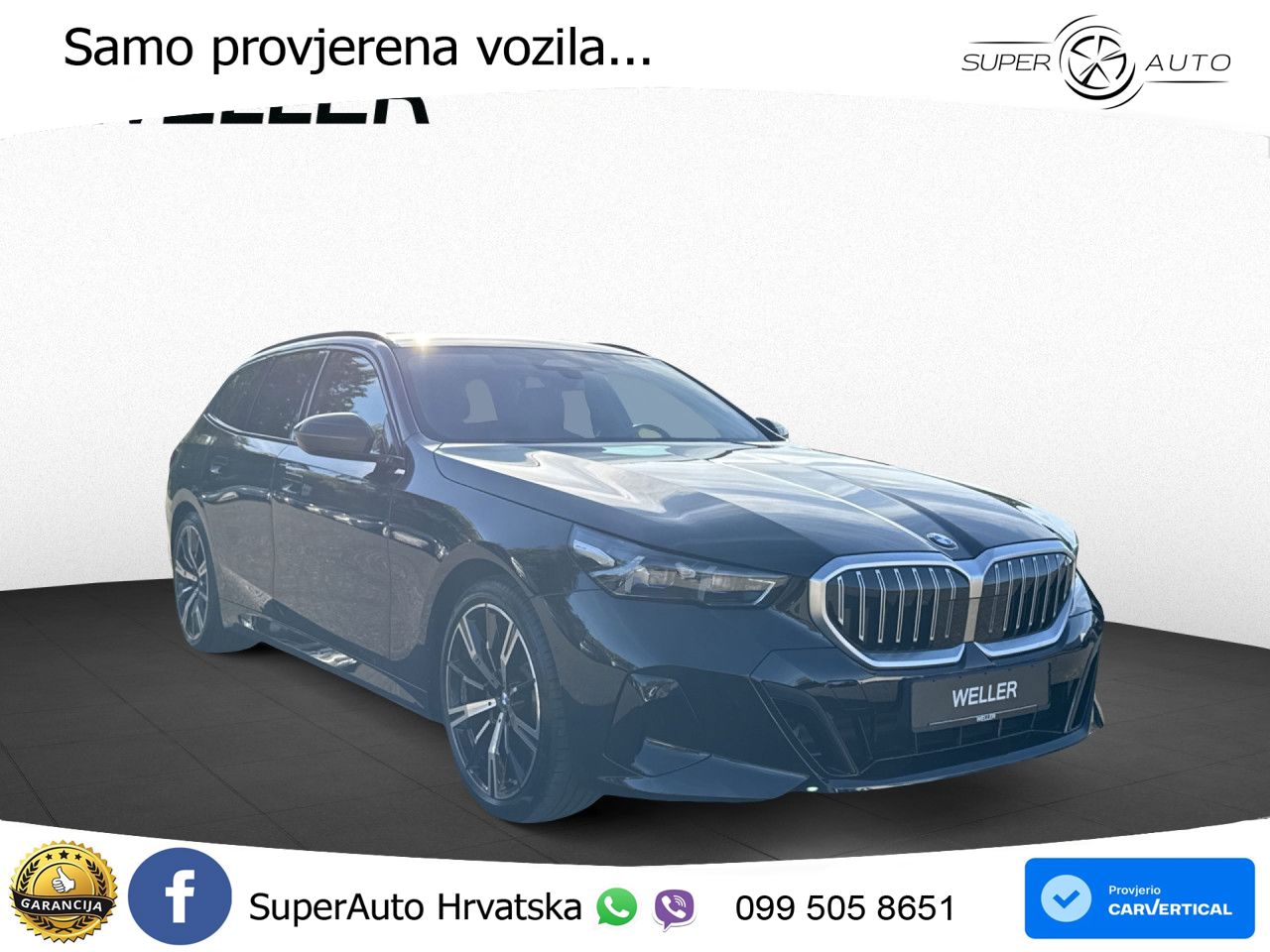 BMW 520i Touring (208 KS) Steptronic M Sport LED+GR SJED+ACC