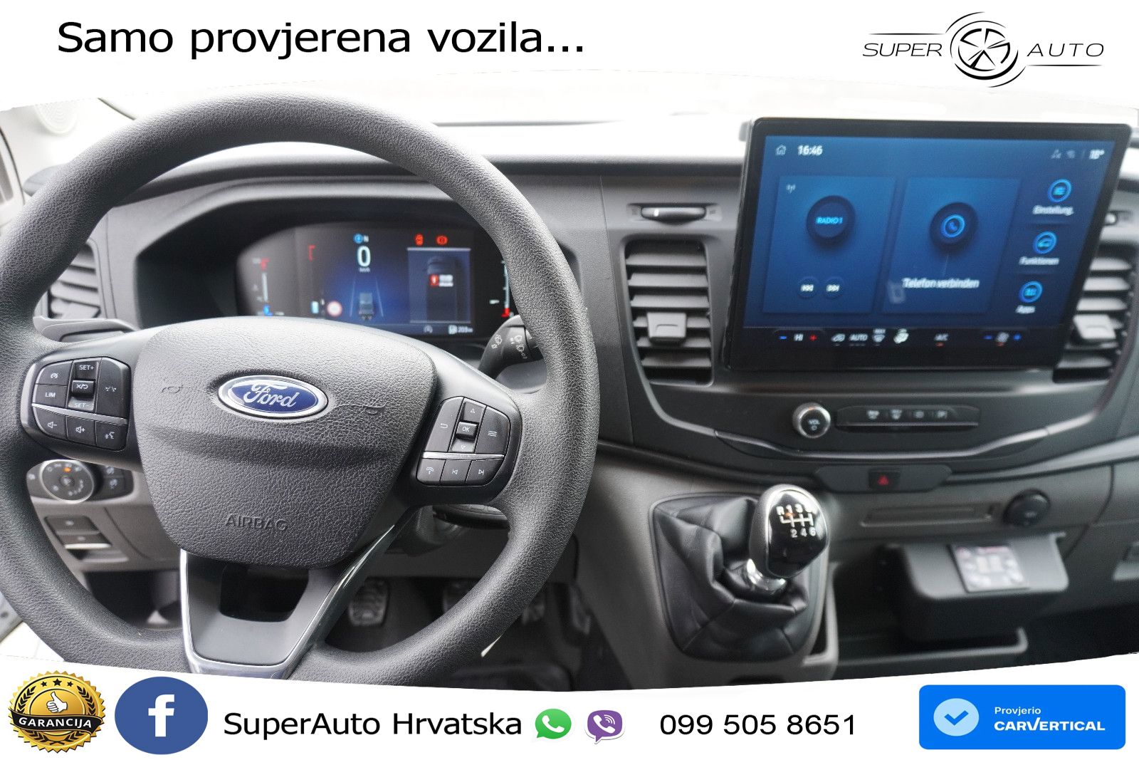 Ford Transit 2.0 350 Pharma Medikament Kühlung Heizu 105 KS
