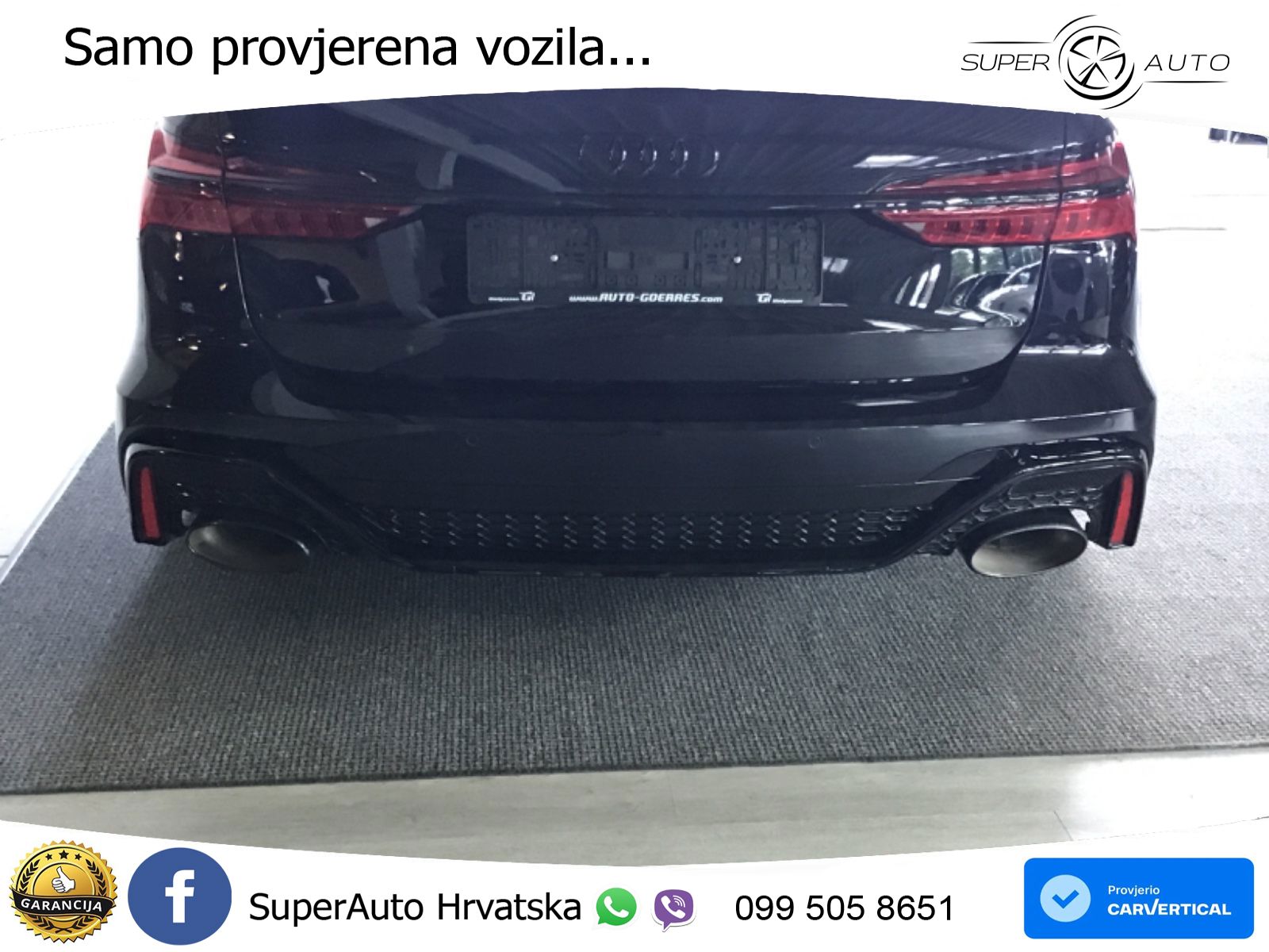 Audi RS6 Avant 4.0 TFSI V8 performance (630 KS)  quattro tiptronic LED+GR SJED+ACC