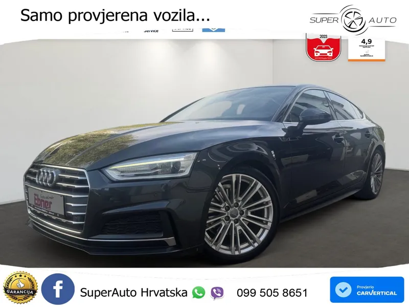 Audi A5 Sportback 40 TFSI (190 KS) S tronic S line