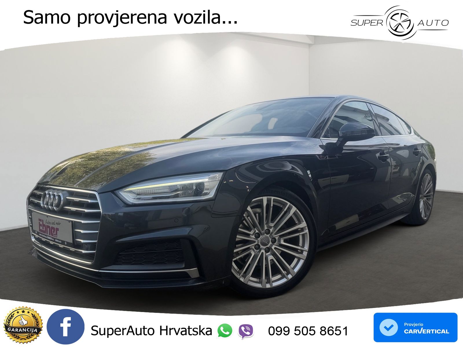 Audi A5 Sportback 40 TFSI (190 KS) S tronic S line