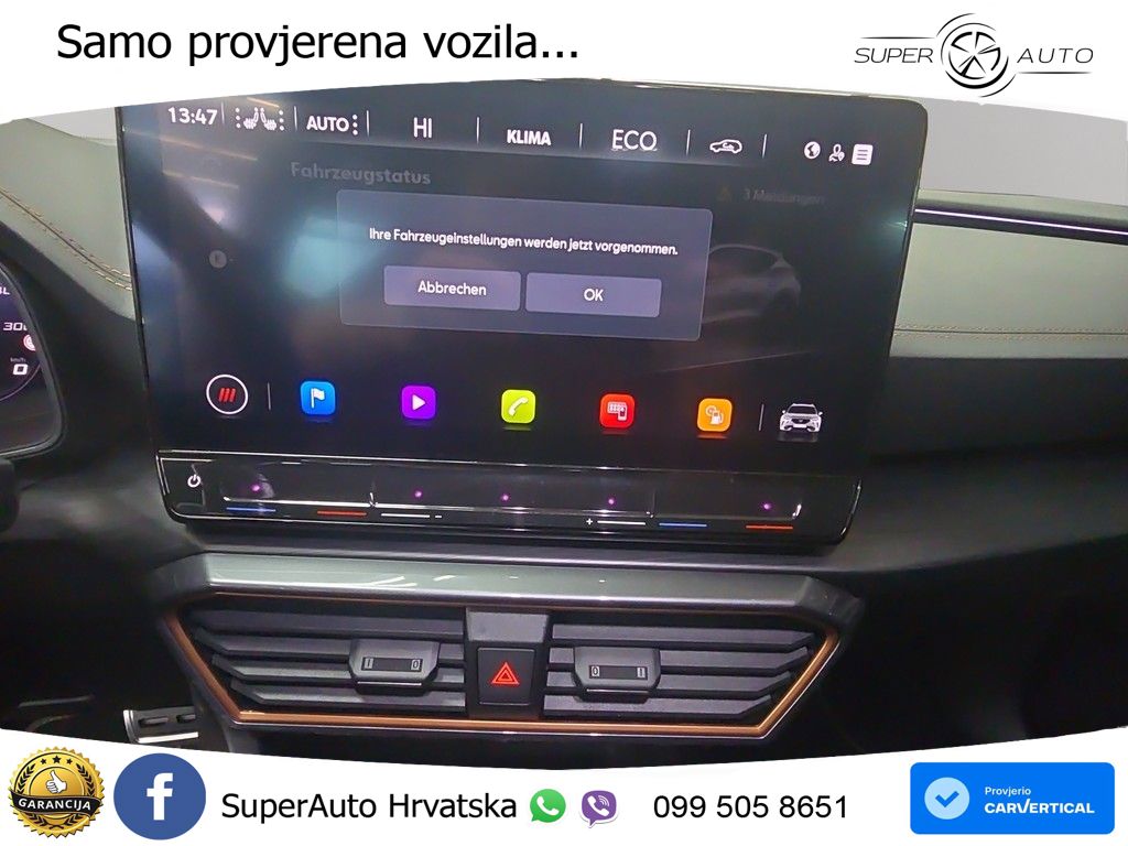 Cupra Formentor 1.4 TSI (245 KS) e-Hybrid DSG VZ LED+GR SJED+ACC