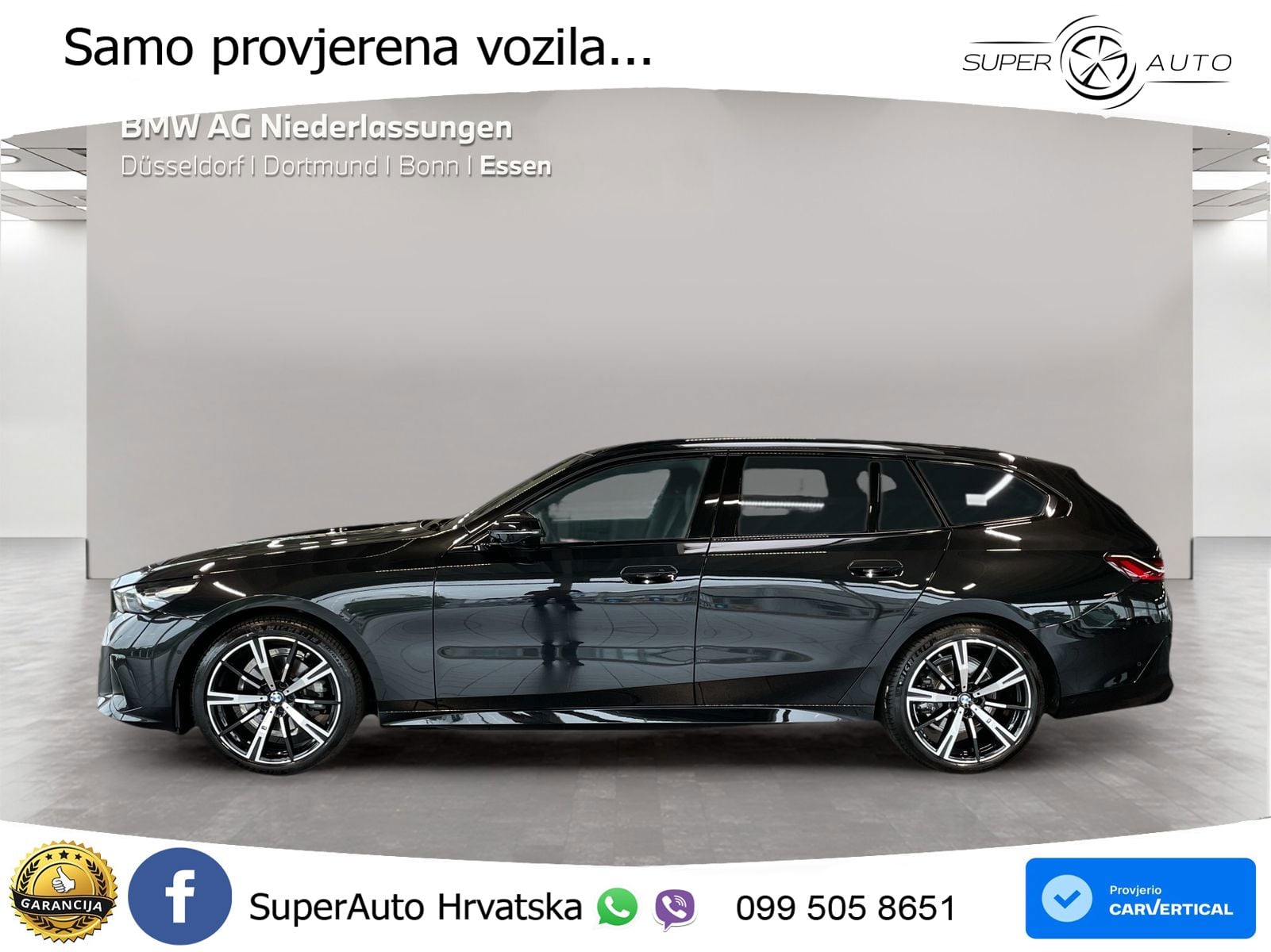 BMW 520d Touring (197 KS) Steptronic M Sport LED+GR SJED+ACC