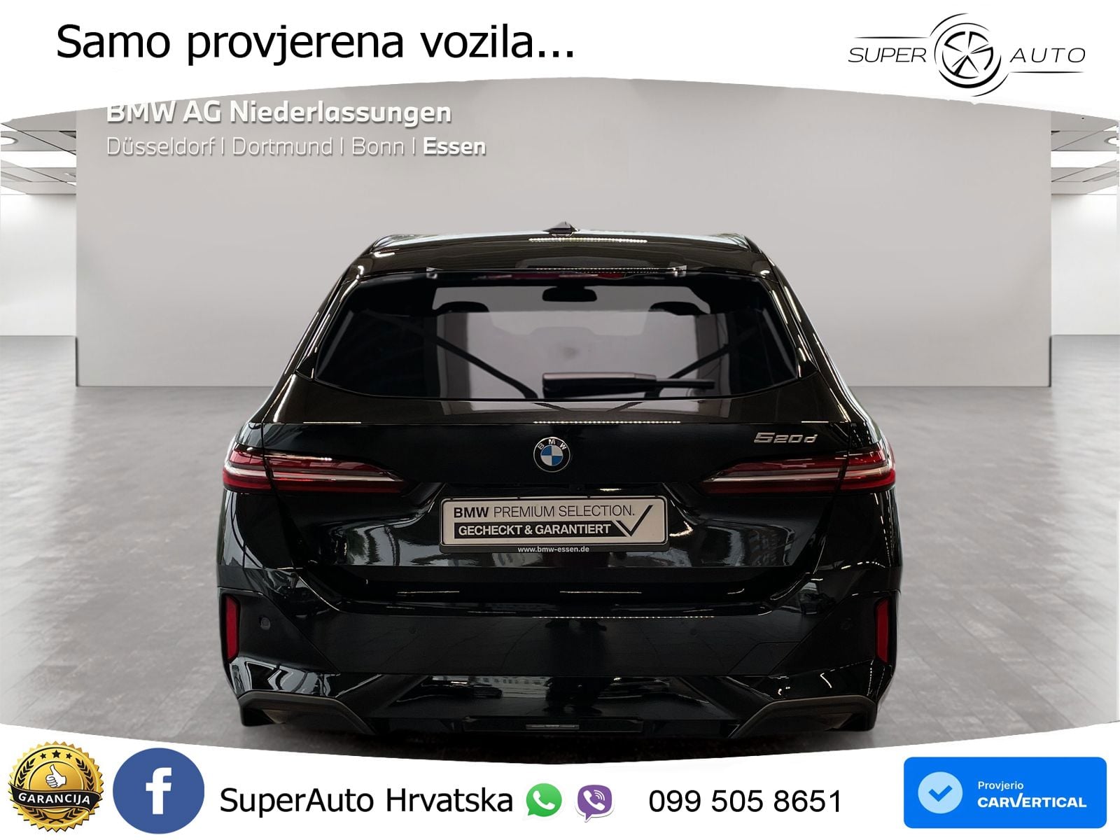 BMW 520d Touring (197 KS) Steptronic M Sport LED+GR SJED+ACC