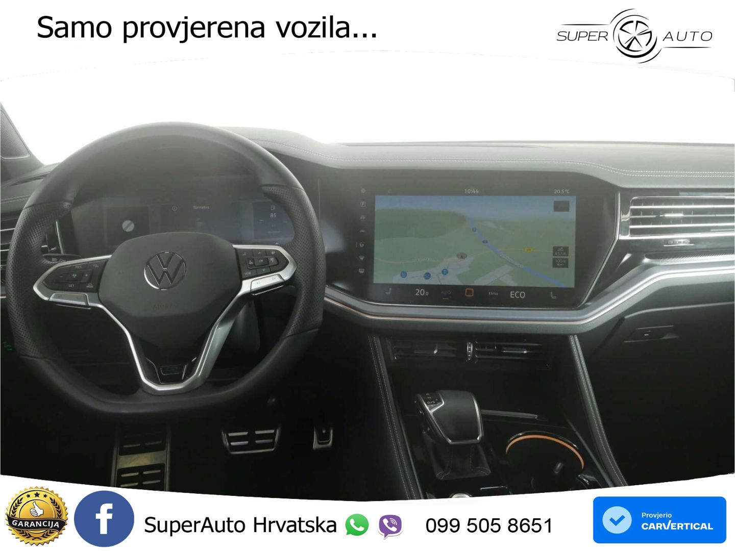 Volkswagen Touareg 3.0 V6 TDI (286 KS) 4MOTION Tiptronic ZRAČNI+ACC+GR SJED+KAM+PANO