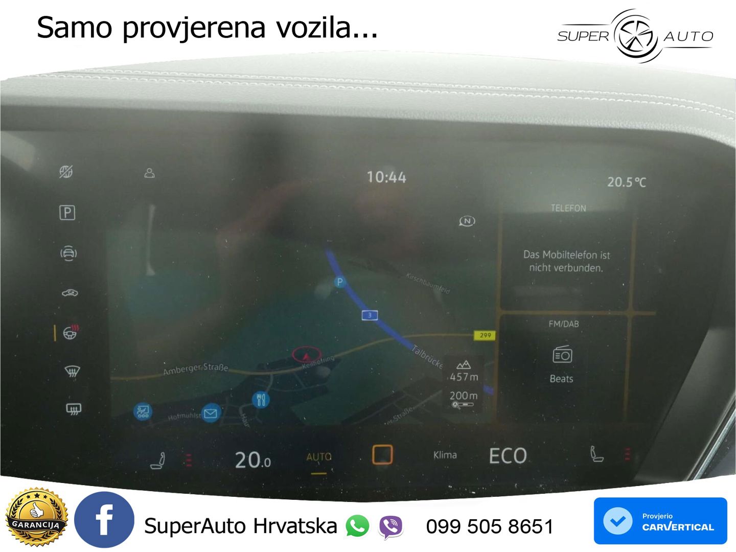 Volkswagen Touareg 3.0 V6 TDI (286 KS) 4MOTION Tiptronic ZRAČNI+ACC+GR SJED+KAM+PANO