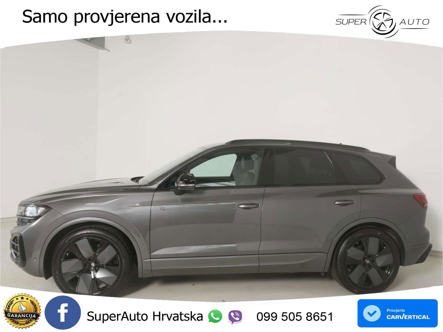 Volkswagen Touareg 3.0 V6 TDI (286 KS) 4MOTION Tiptronic ZRAČNI+ACC+GR SJED+KAM+PANO