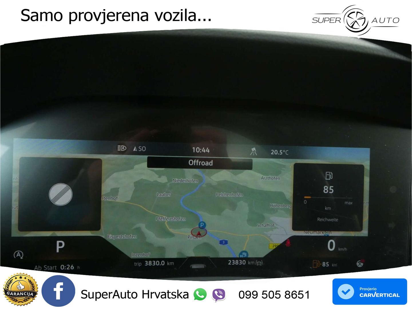 Volkswagen Touareg 3.0 V6 TDI (286 KS) 4MOTION Tiptronic ZRAČNI+ACC+GR SJED+KAM+PANO