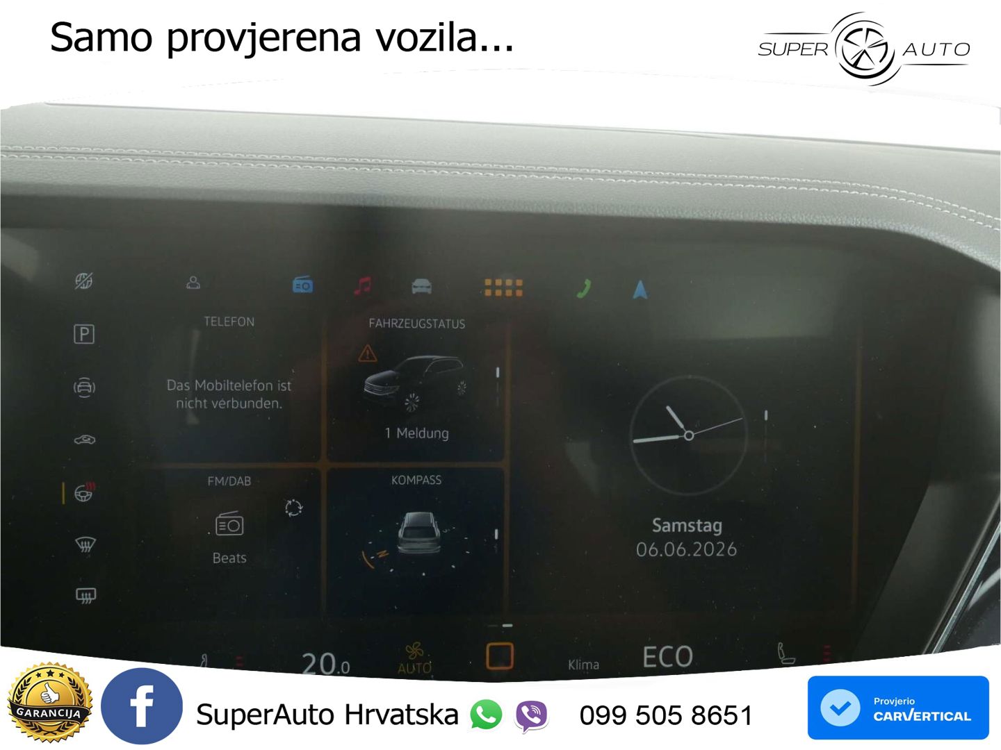 Volkswagen Touareg 3.0 V6 TDI (286 KS) 4MOTION Tiptronic ZRAČNI+ACC+GR SJED+KAM+PANO