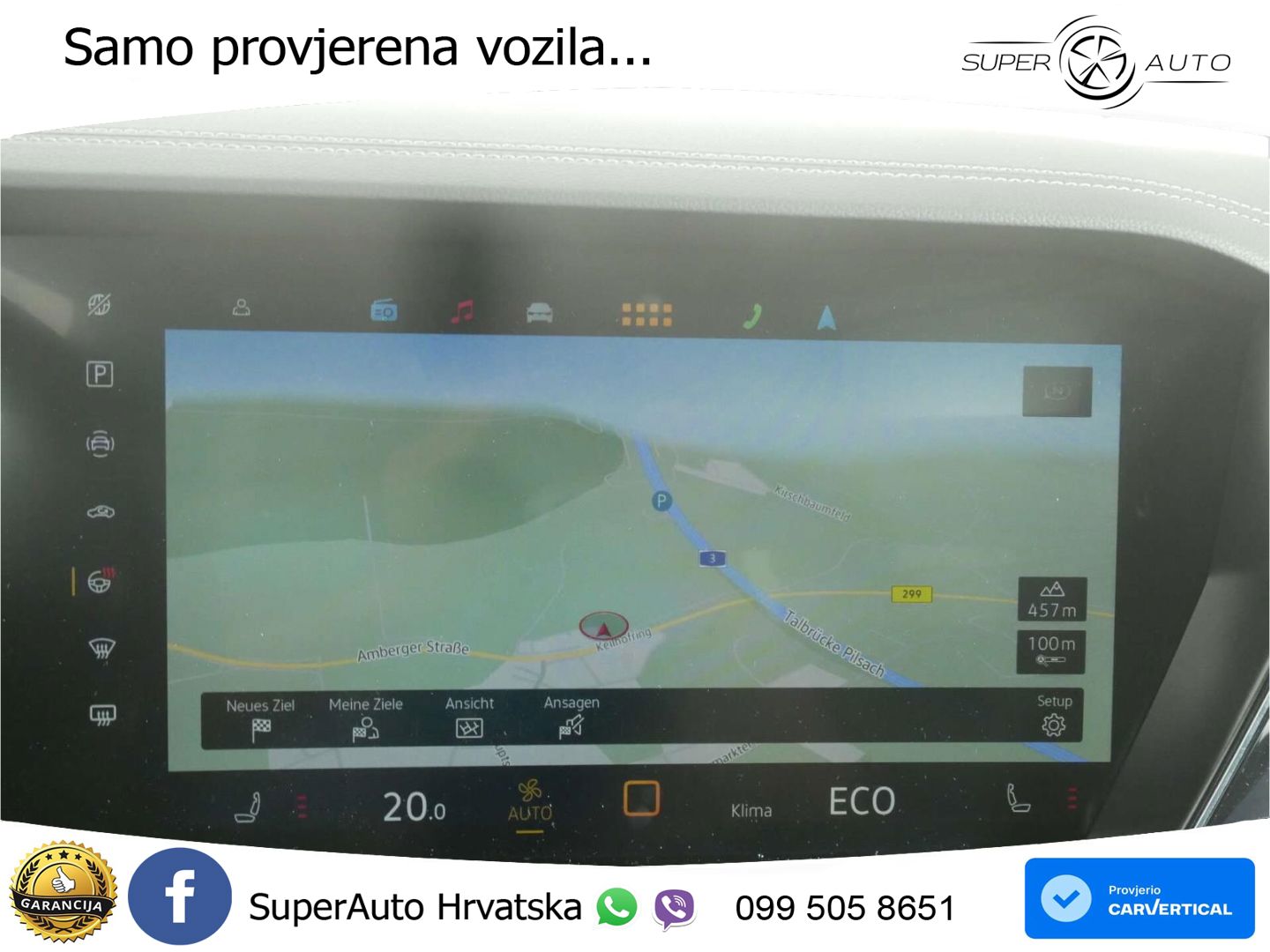 Volkswagen Touareg 3.0 V6 TDI (286 KS) 4MOTION Tiptronic ZRAČNI+ACC+GR SJED+KAM+PANO