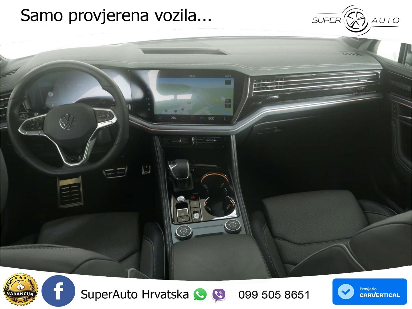 Volkswagen Touareg 3.0 V6 TDI (286 KS) 4MOTION Tiptronic ZRAČNI+ACC+GR SJED+KAM+PANO