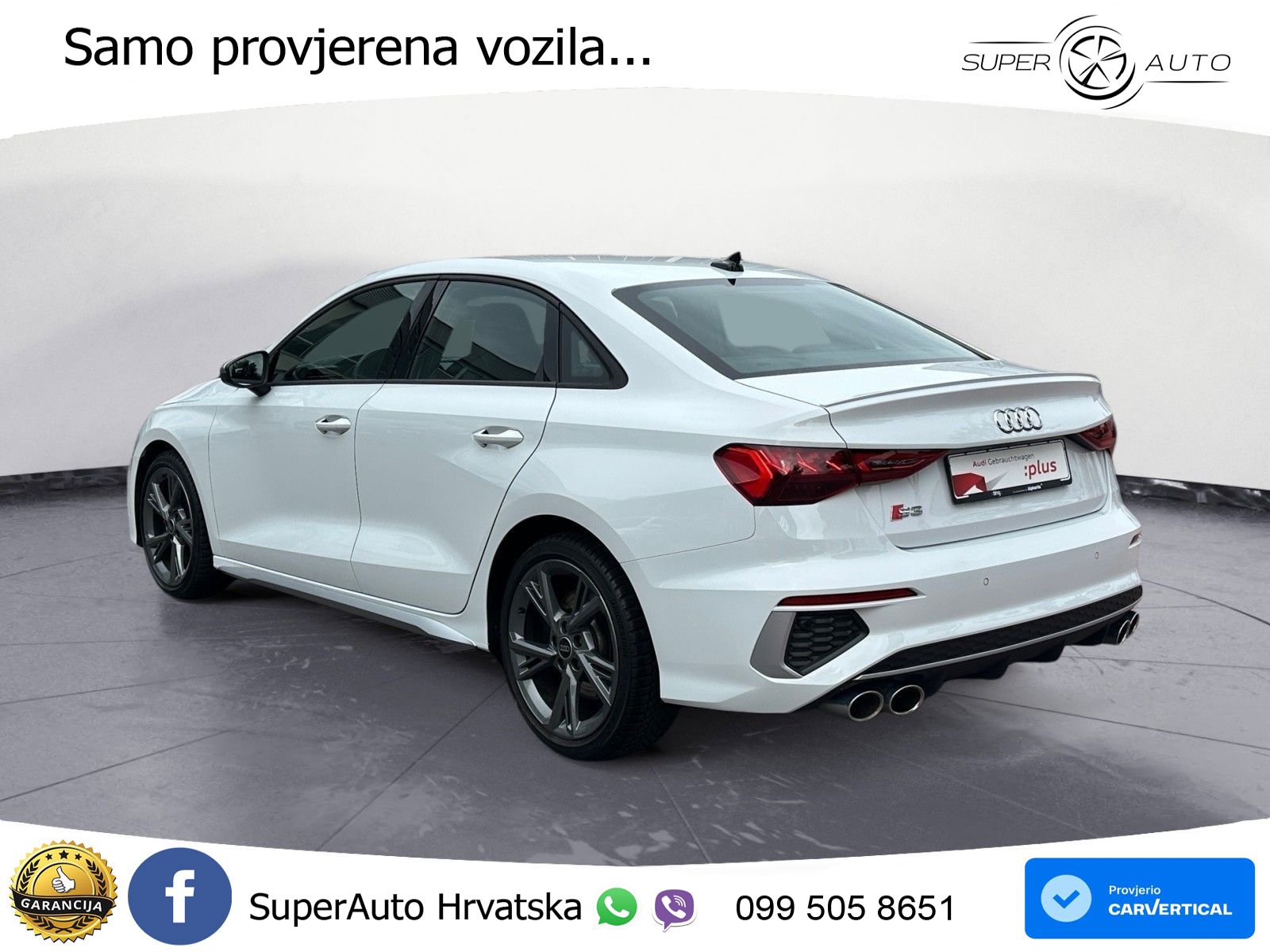 Audi S3 Limuzina 2.0 TFSI (310 KS) quattro S tronic