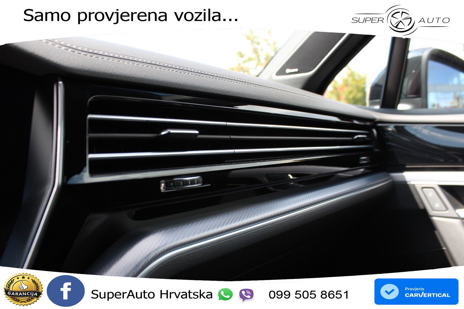 Volkswagen Touareg 3.0 V6 TDI (286 KS) 4MOTION Tiptronic R-Line ZRAČNI+ACC+GR SJED+KAM+PANO