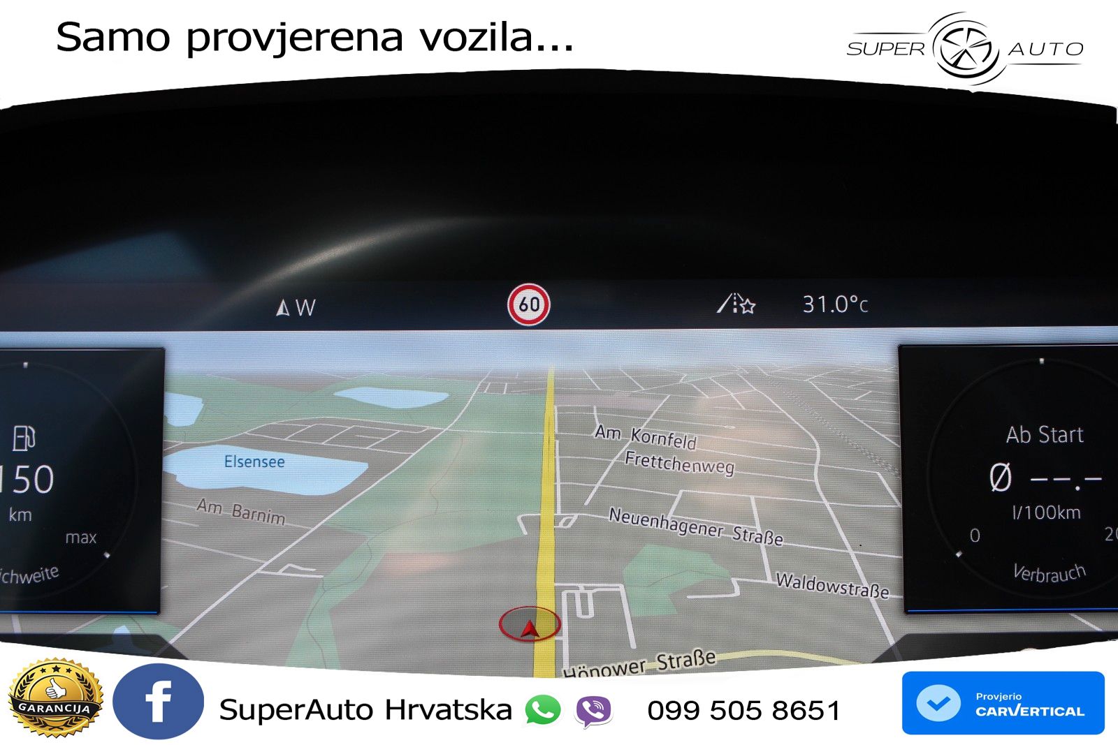 Volkswagen Touareg 3.0 V6 TDI (286 KS) 4MOTION Tiptronic R-Line ZRAČNI+ACC+GR SJED+KAM+PANO