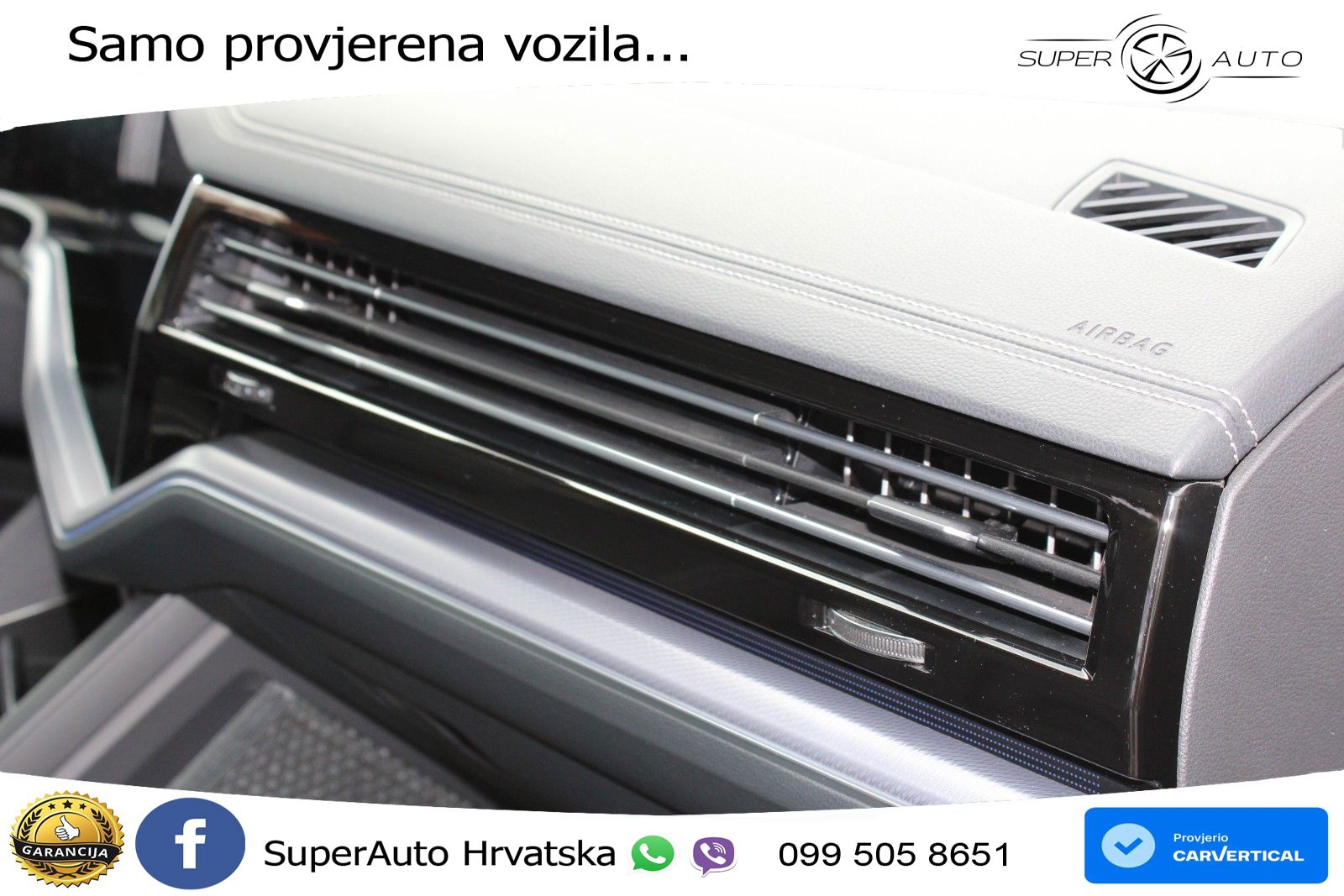 Volkswagen Touareg 3.0 V6 TDI (286 KS) 4MOTION Tiptronic R-Line ZRAČNI+ACC+GR SJED+KAM+PANO