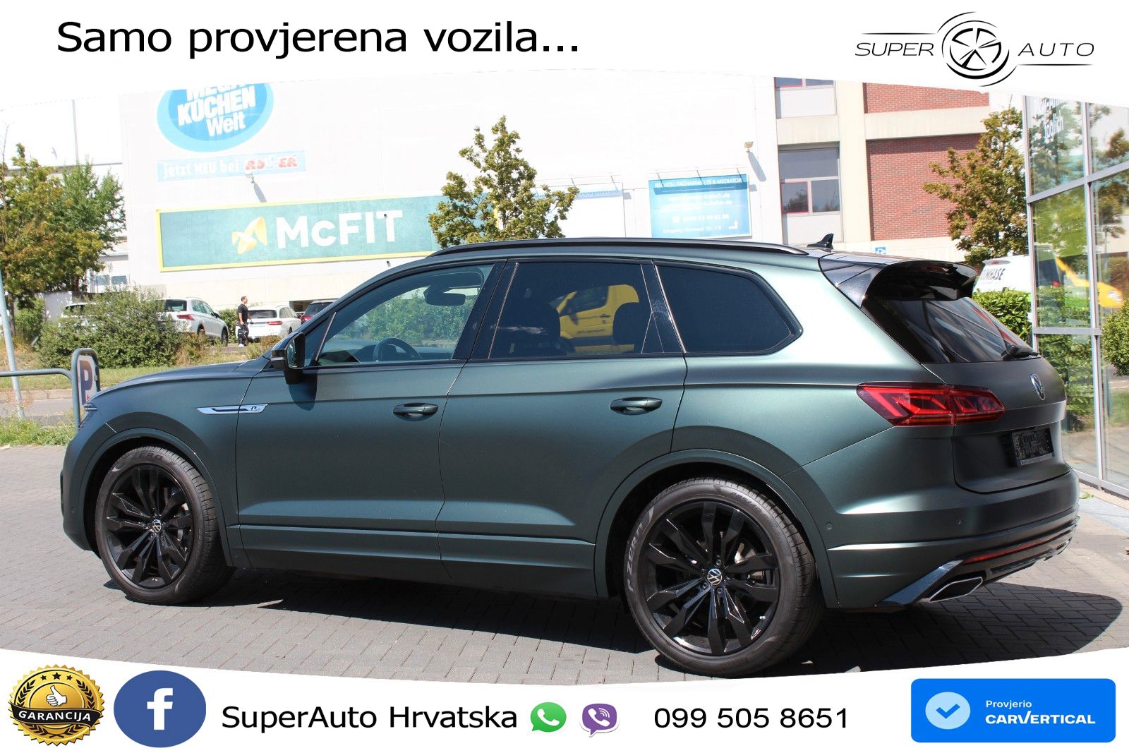 Volkswagen Touareg 3.0 V6 TDI (286 KS) 4MOTION Tiptronic R-Line ZRAČNI+ACC+GR SJED+KAM+PANO