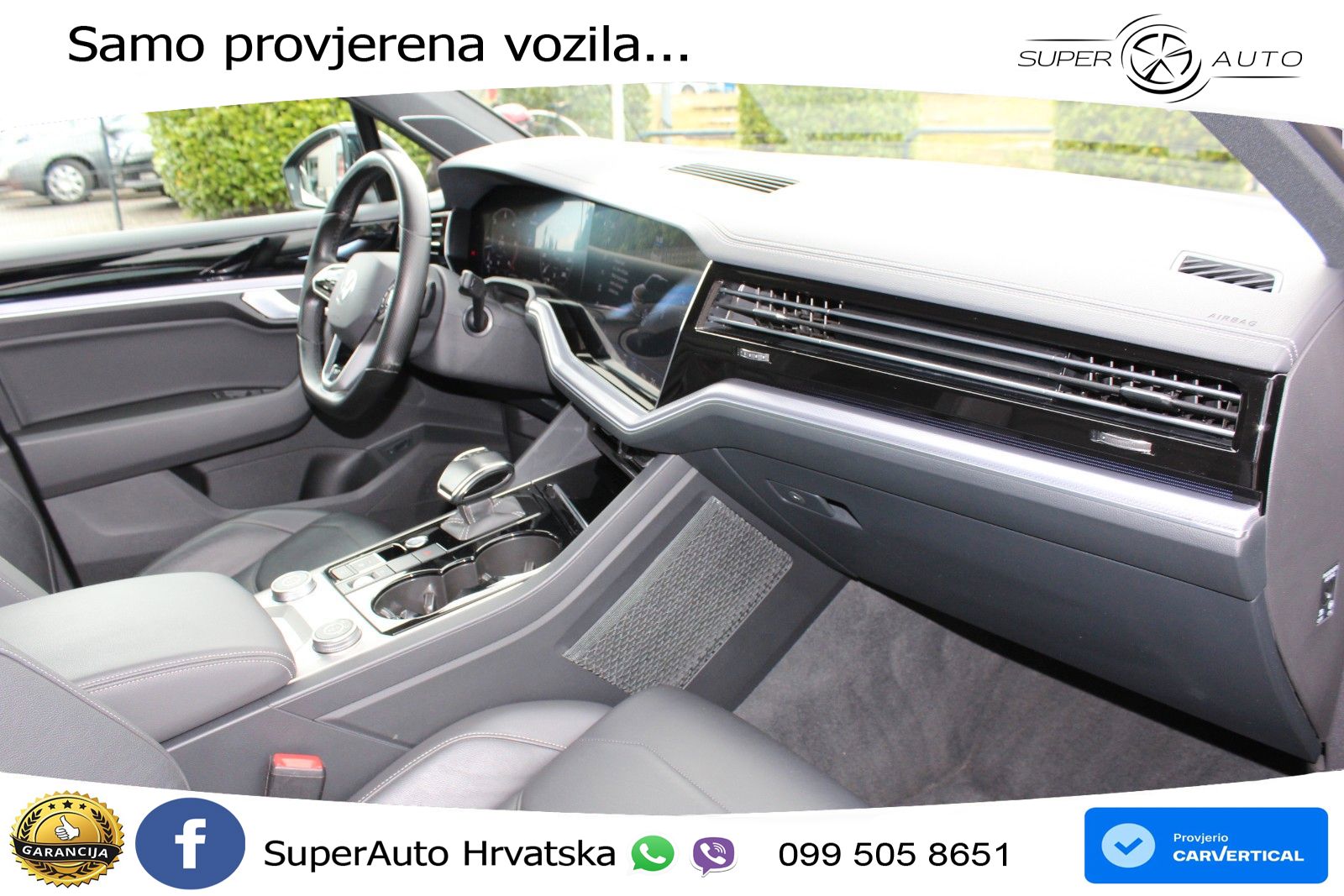 Volkswagen Touareg 3.0 V6 TDI (286 KS) 4MOTION Tiptronic R-Line ZRAČNI+ACC+GR SJED+KAM+PANO