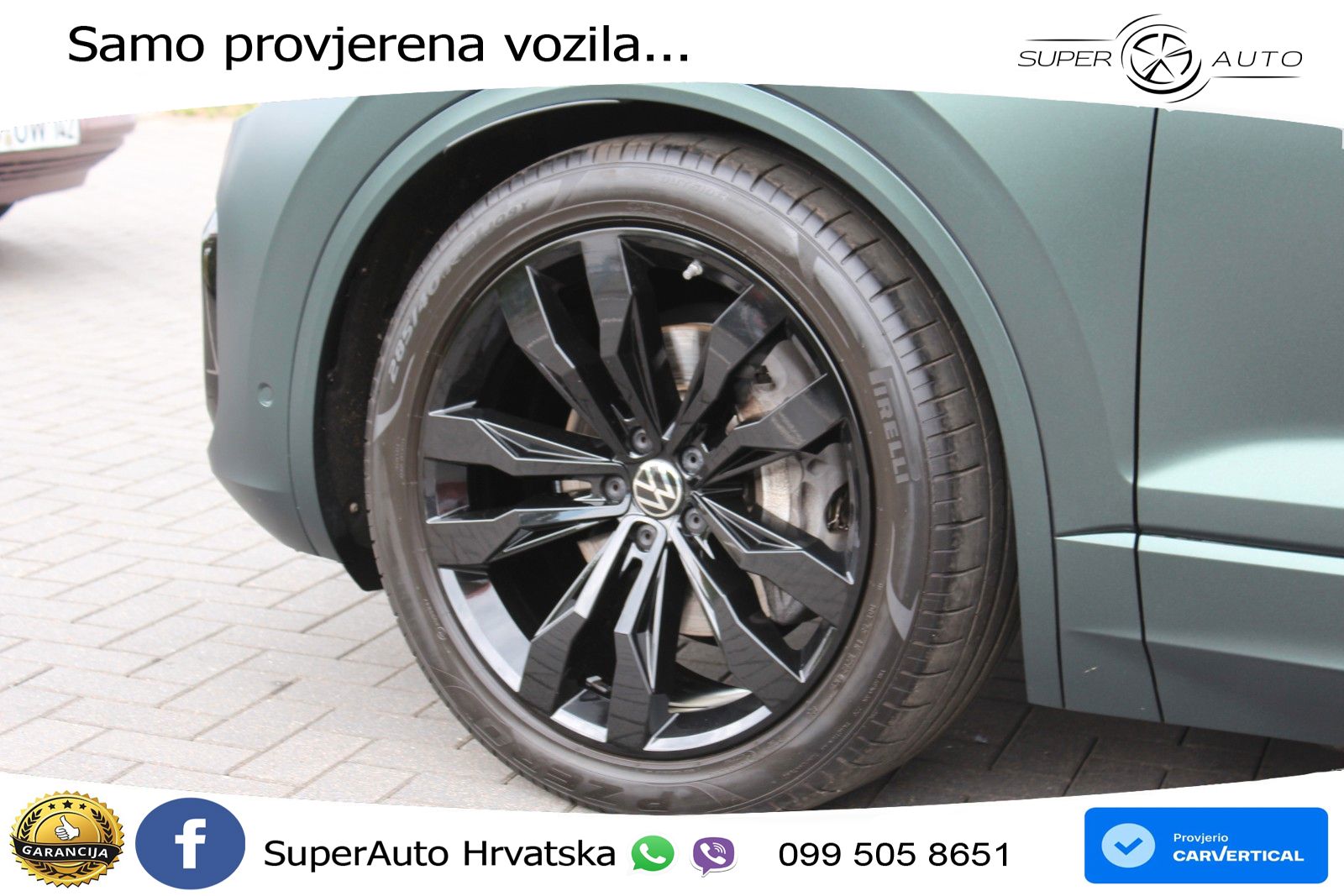 Volkswagen Touareg 3.0 V6 TDI (286 KS) 4MOTION Tiptronic R-Line ZRAČNI+ACC+GR SJED+KAM+PANO