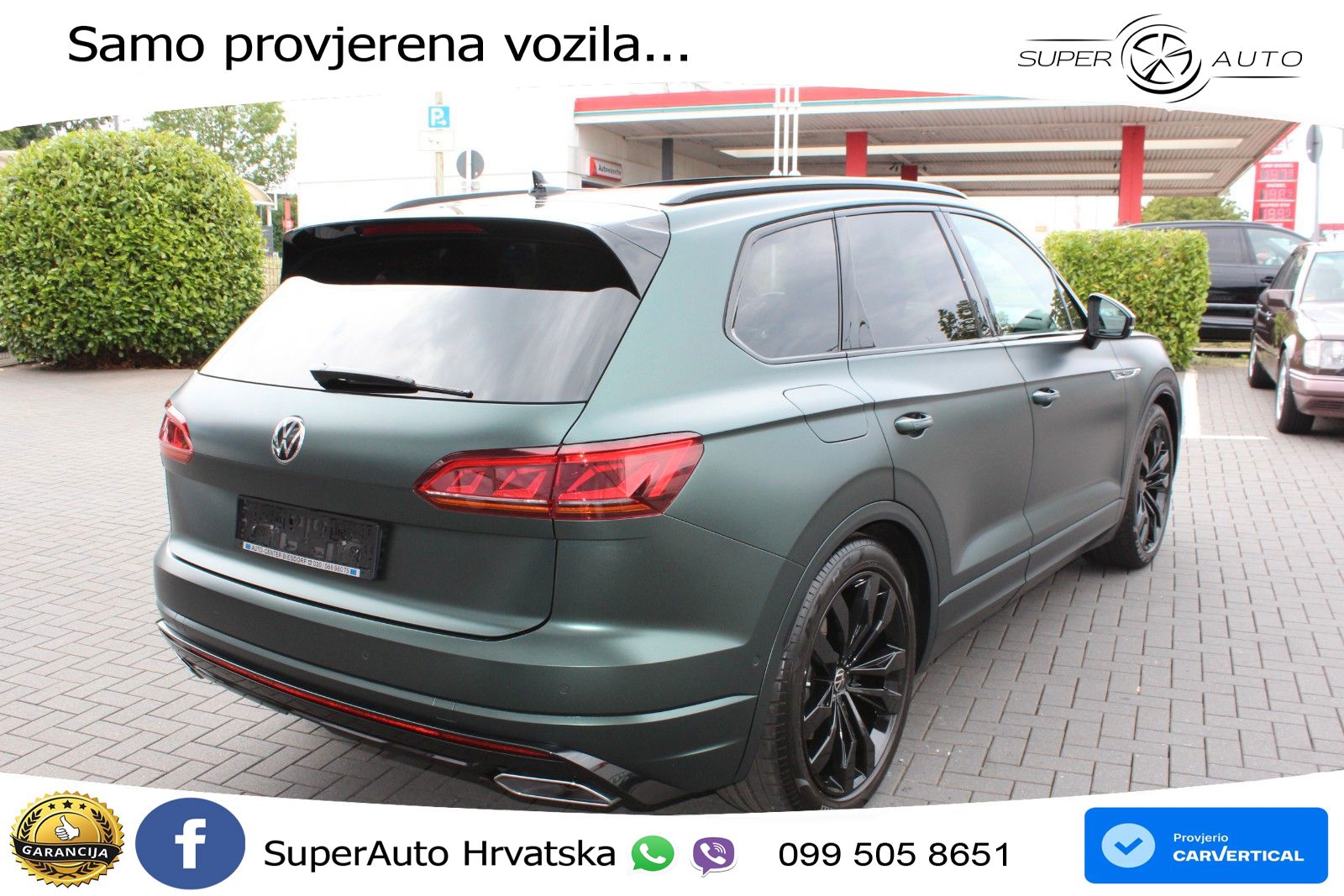 Volkswagen Touareg 3.0 V6 TDI (286 KS) 4MOTION Tiptronic R-Line ZRAČNI+ACC+GR SJED+KAM+PANO