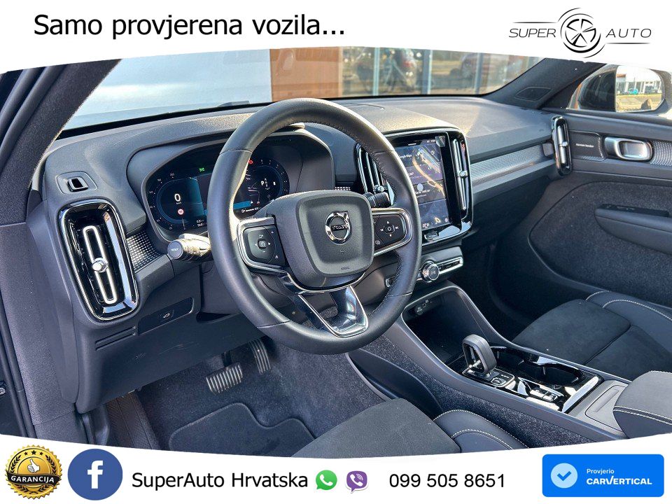 Volvo XC40 2.0 B4 AWD 197 KS Automatic ACC+GR SJED+360+PANO
