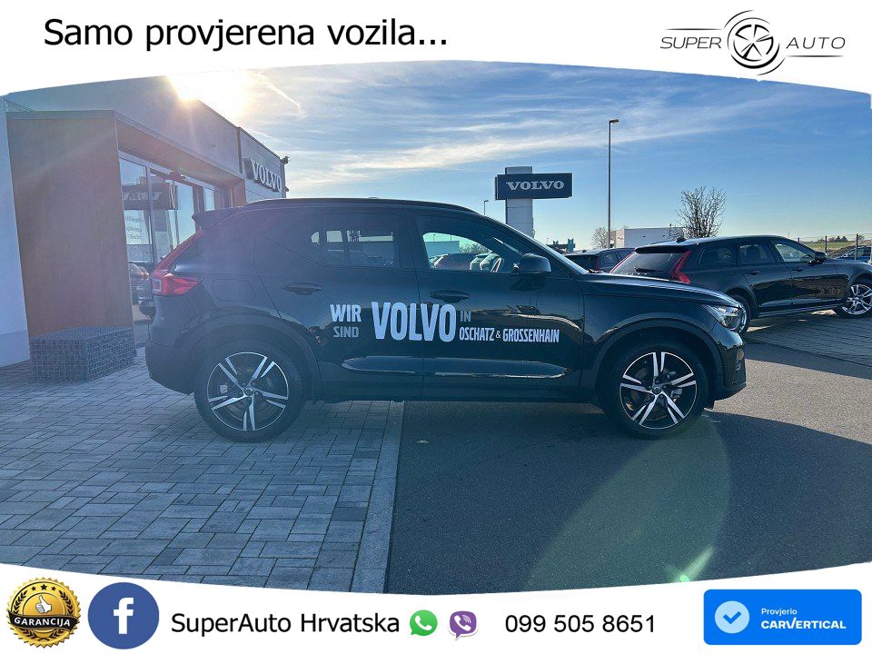 Volvo XC40 2.0 B4 AWD 197 KS Automatic ACC+GR SJED+360+PANO