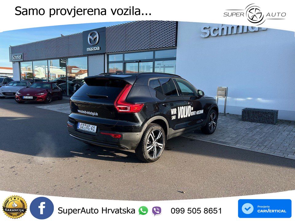 Volvo XC40 2.0 B4 AWD 197 KS Automatic ACC+GR SJED+360+PANO