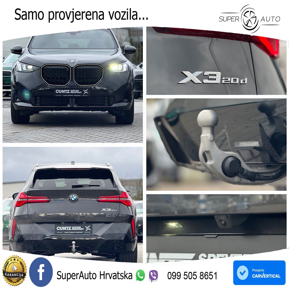 BMW X3 20d xDrive Steptronic M Sport ACC+GR SJED+360+PANO