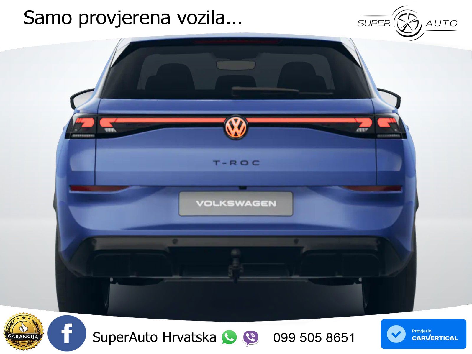 Volkswagen T-Roc 1.5 eTSI (150 KS)  DSG R-Line LED+GR SJED+ACC