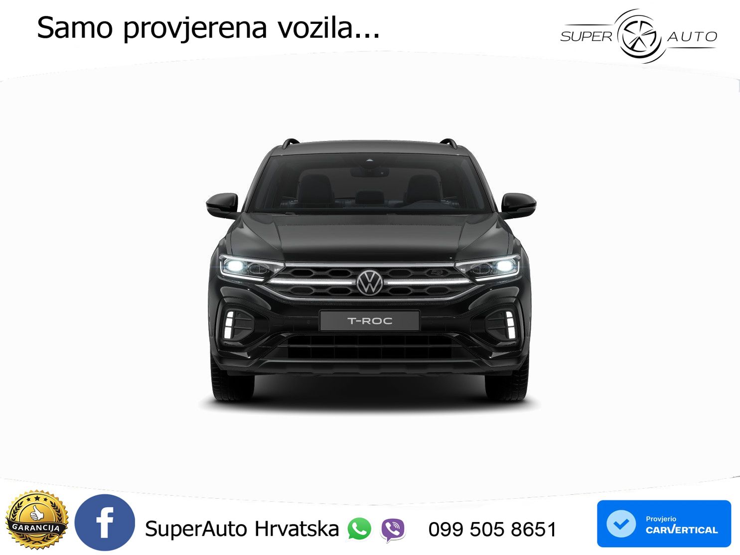 Volkswagen T-Roc 1.5 TSI (150 KS) R-Line MATRIX+GR SJED+KAM
