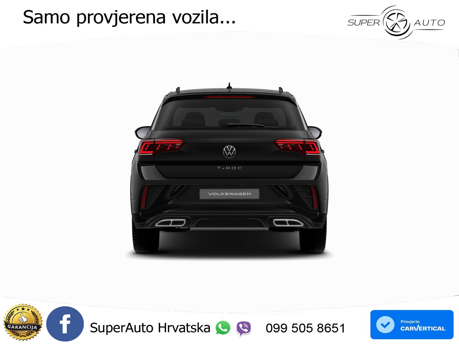Volkswagen T-Roc 1.5 TSI (150 KS) R-Line MATRIX+GR SJED+KAM