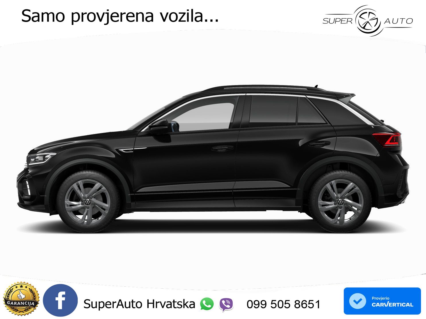 Volkswagen T-Roc 1.5 TSI (150 KS) R-Line MATRIX+GR SJED+KAM