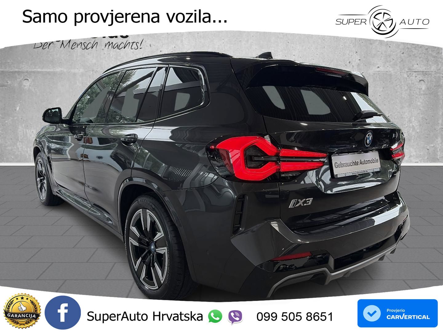 BMW iX3 80 kWh (286 KS)