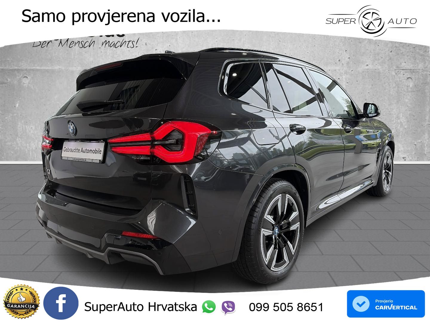 BMW iX3 80 kWh (286 KS)