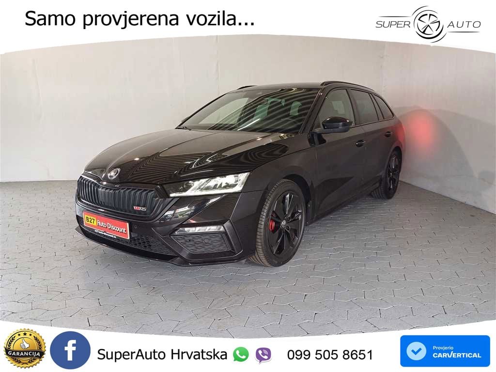 Škoda Octavia Combi RS 2.0 TDI (200 KS) DSG LED+GR SJED+ACC