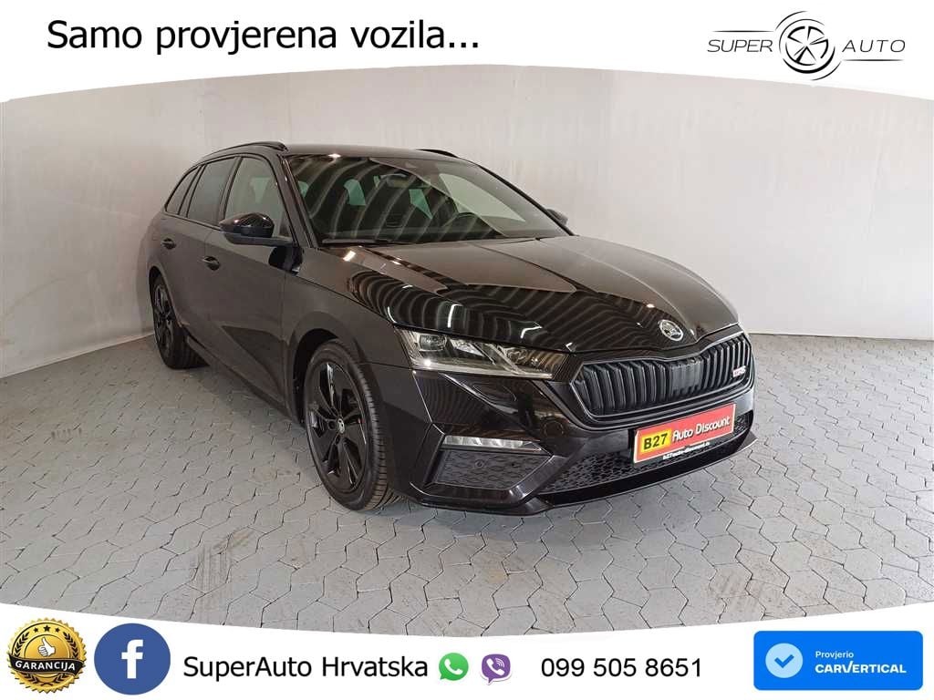 Škoda Octavia Combi RS 2.0 TDI (200 KS) DSG LED+GR SJED+ACC