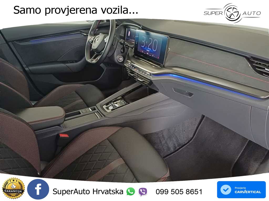 Škoda Octavia Combi RS 2.0 TDI (200 KS) DSG LED+GR SJED+ACC