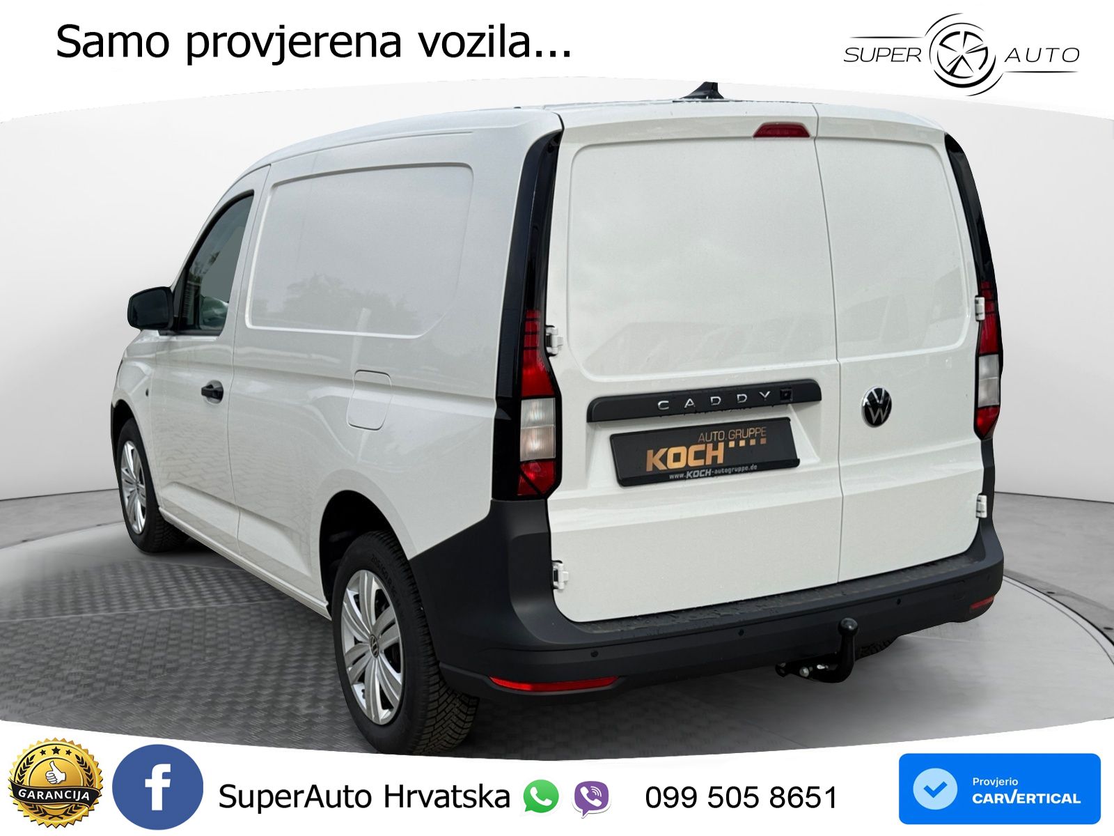 Volkswagen Caddy Cargo TDI 75 kw Klima AHK Shzg PDC 102 KS