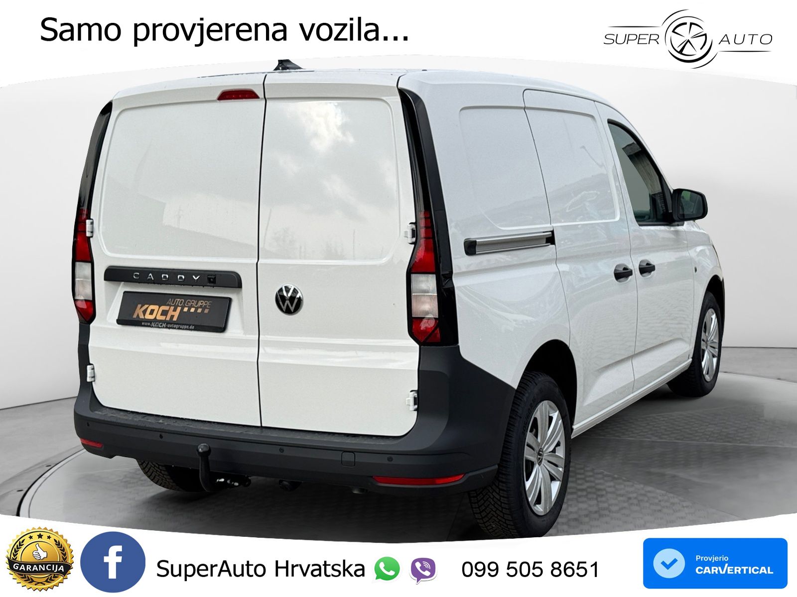 Volkswagen Caddy Cargo TDI 75 kw Klima AHK Shzg PDC 102 KS