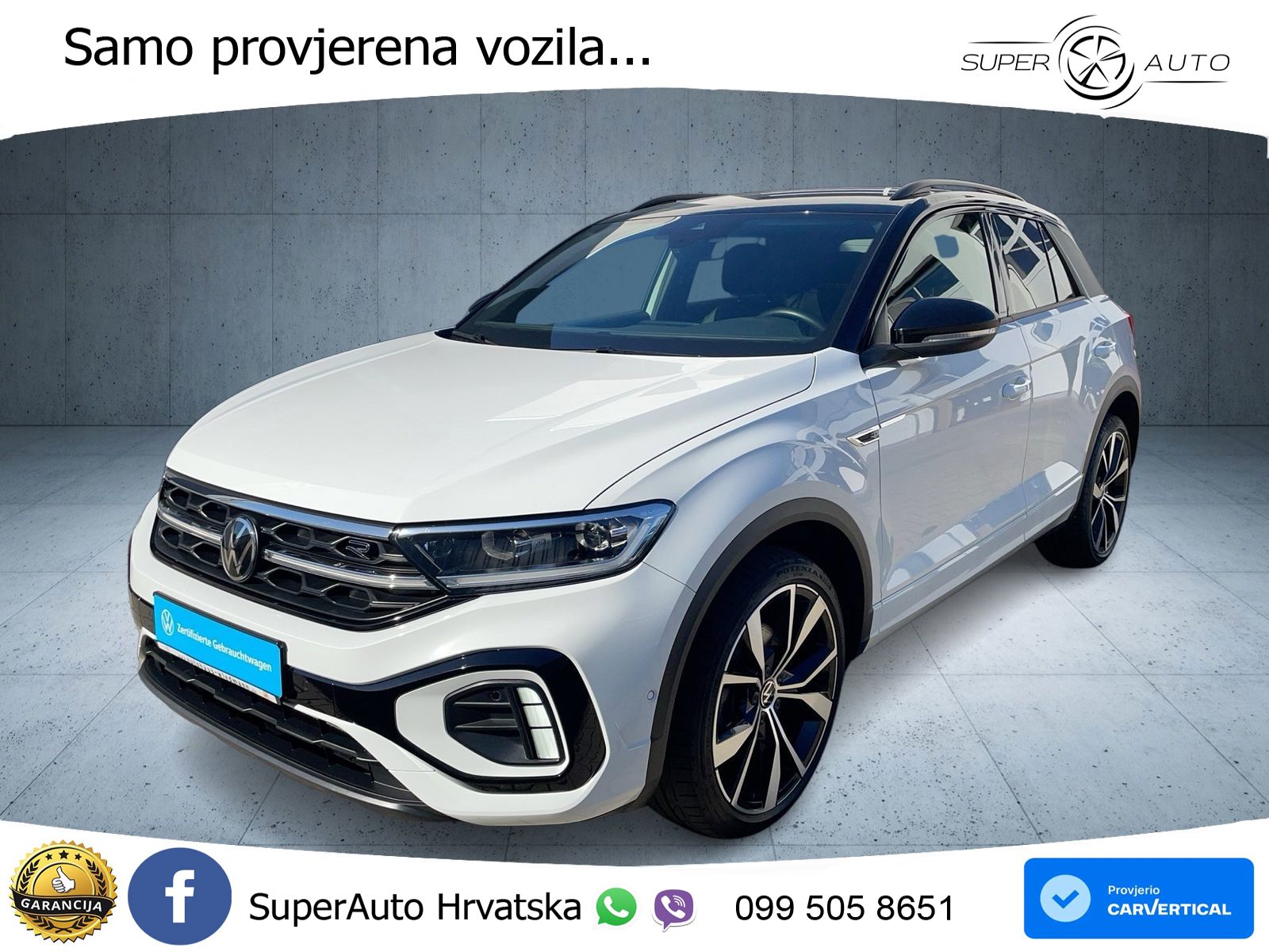 Volkswagen T-Roc 1.5 TSI (150 KS) DSG LED+GR SJED+ACC