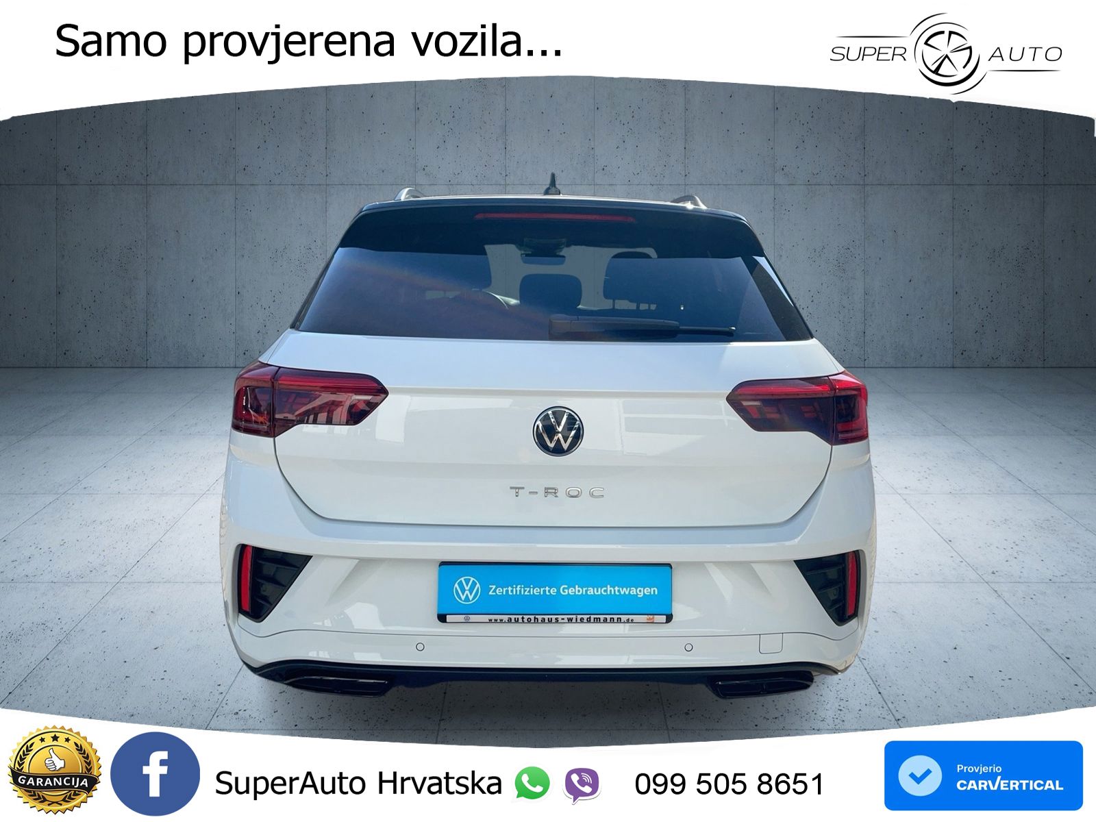 Volkswagen T-Roc 1.5 TSI (150 KS) DSG LED+GR SJED+ACC