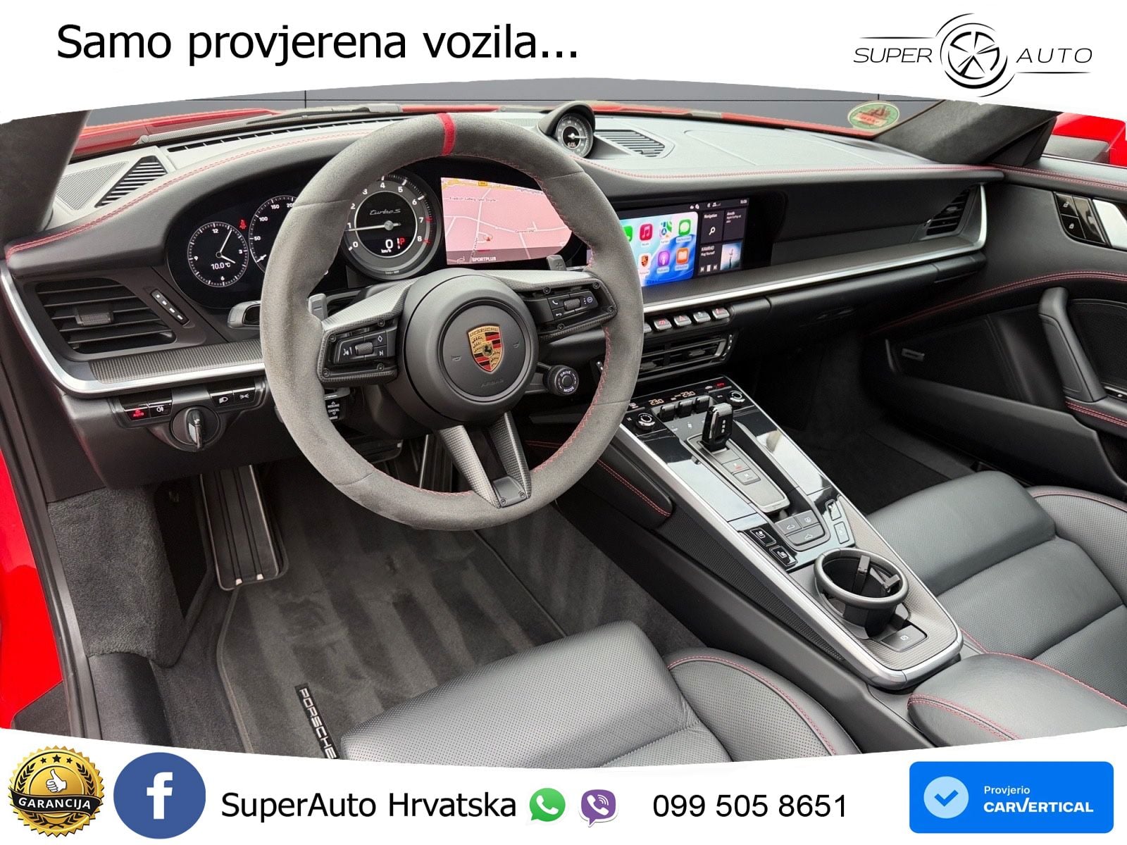Porsche 911 Turbo S 3.8 (650 KS) PDK ZRAČNI+ACC+GR SJED+KAM+PANO