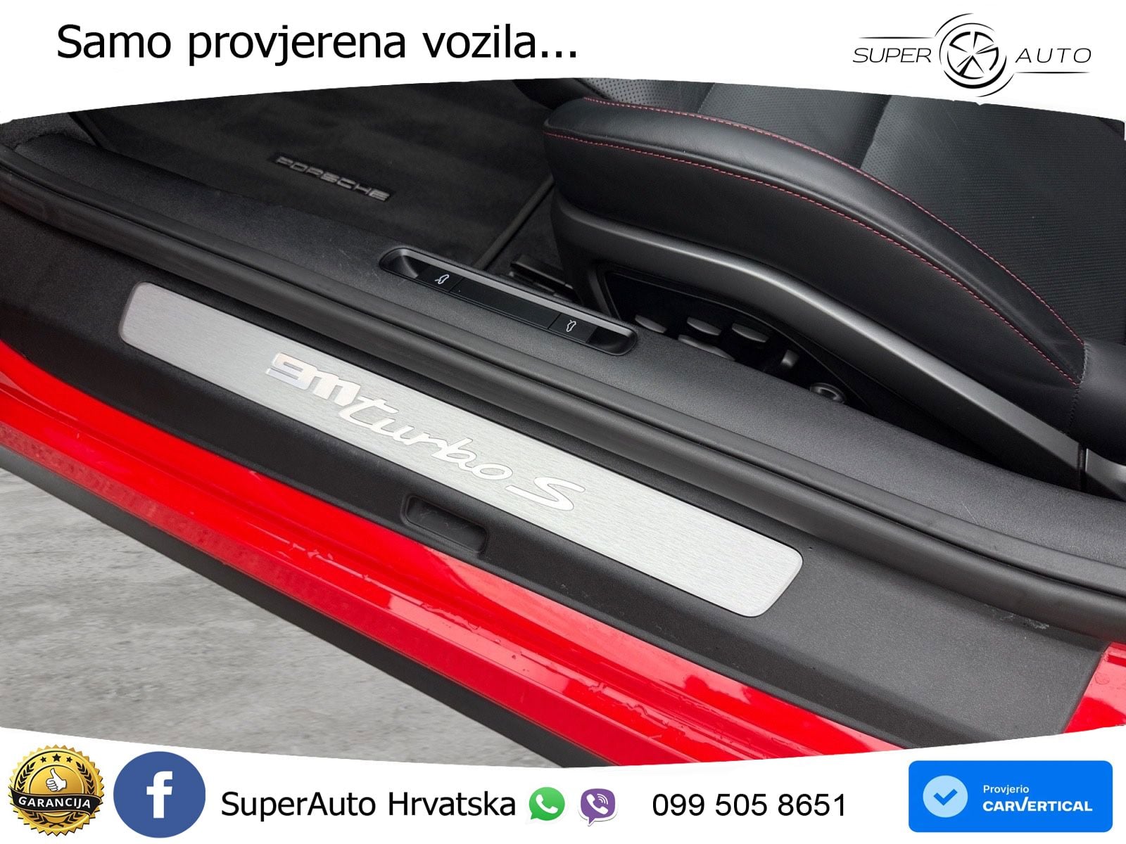 Porsche 911 Turbo S 3.8 (650 KS) PDK ZRAČNI+ACC+GR SJED+KAM+PANO