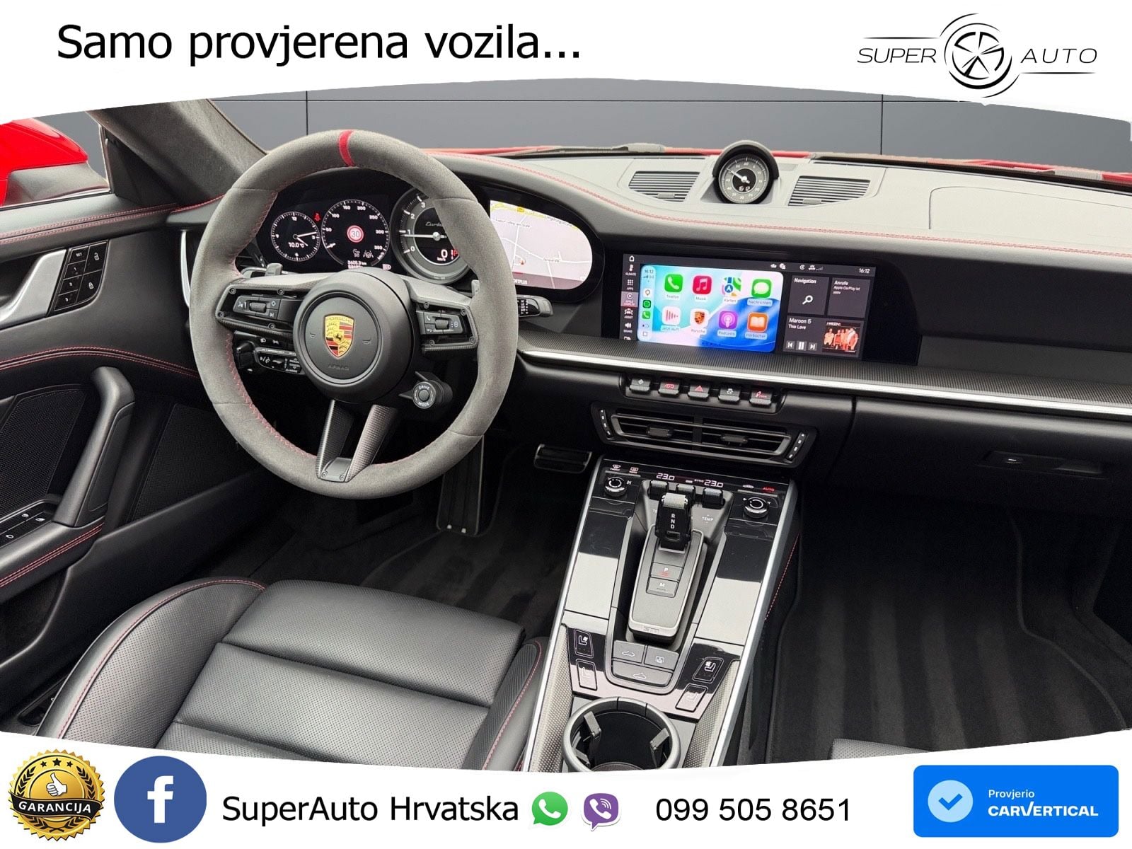 Porsche 911 Turbo S 3.8 (650 KS) PDK ZRAČNI+ACC+GR SJED+KAM+PANO