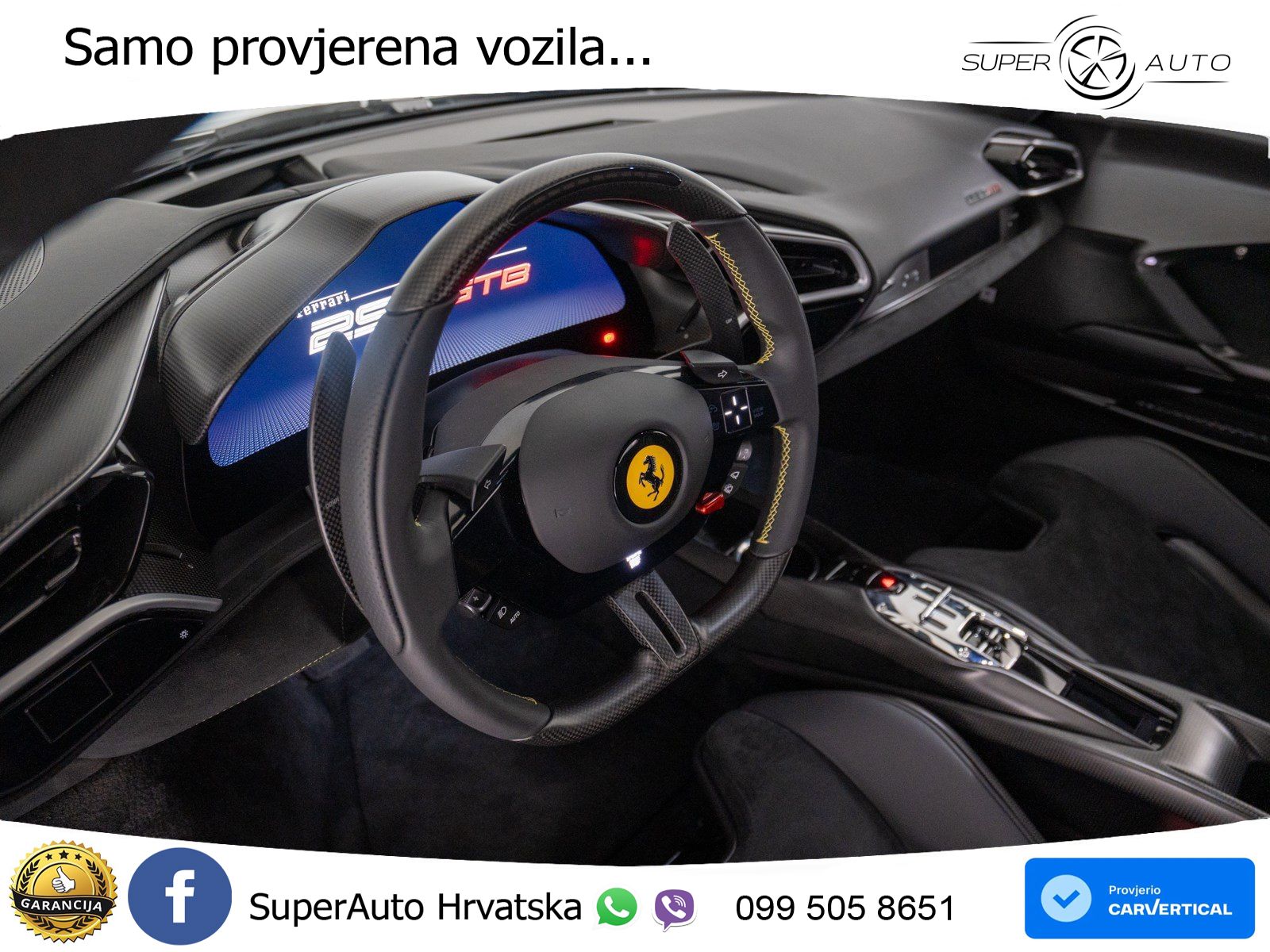 Ferrari 296 GTB 3.0 V6 (830 KS) F1 DCT