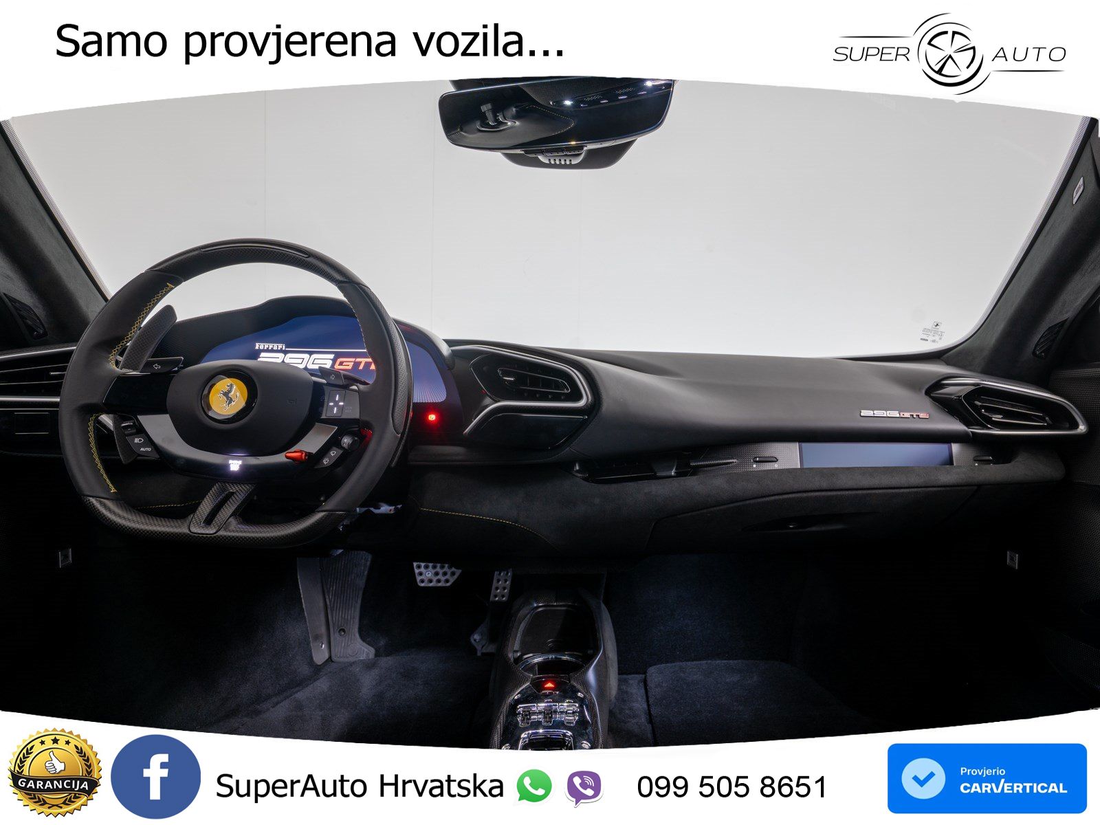 Ferrari 296 GTB 3.0 V6 (830 KS) F1 DCT