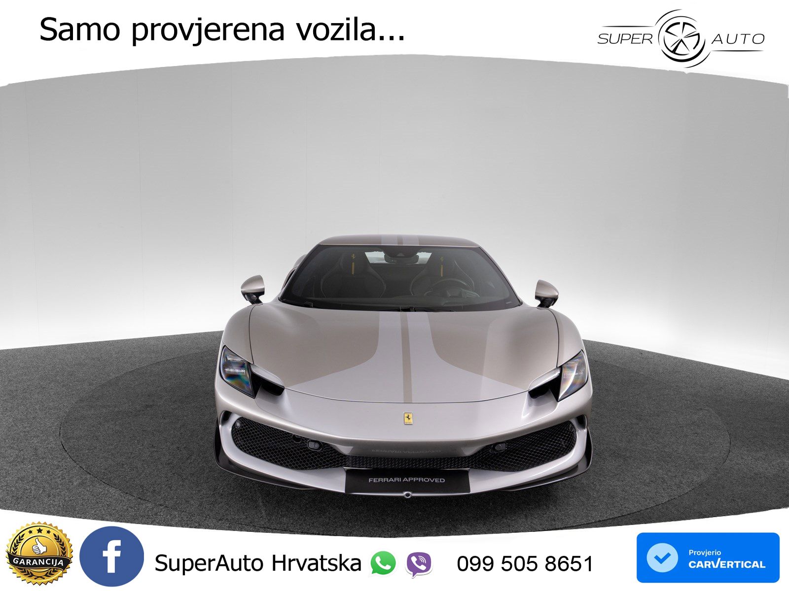 Ferrari 296 GTB 3.0 V6 (830 KS) F1 DCT