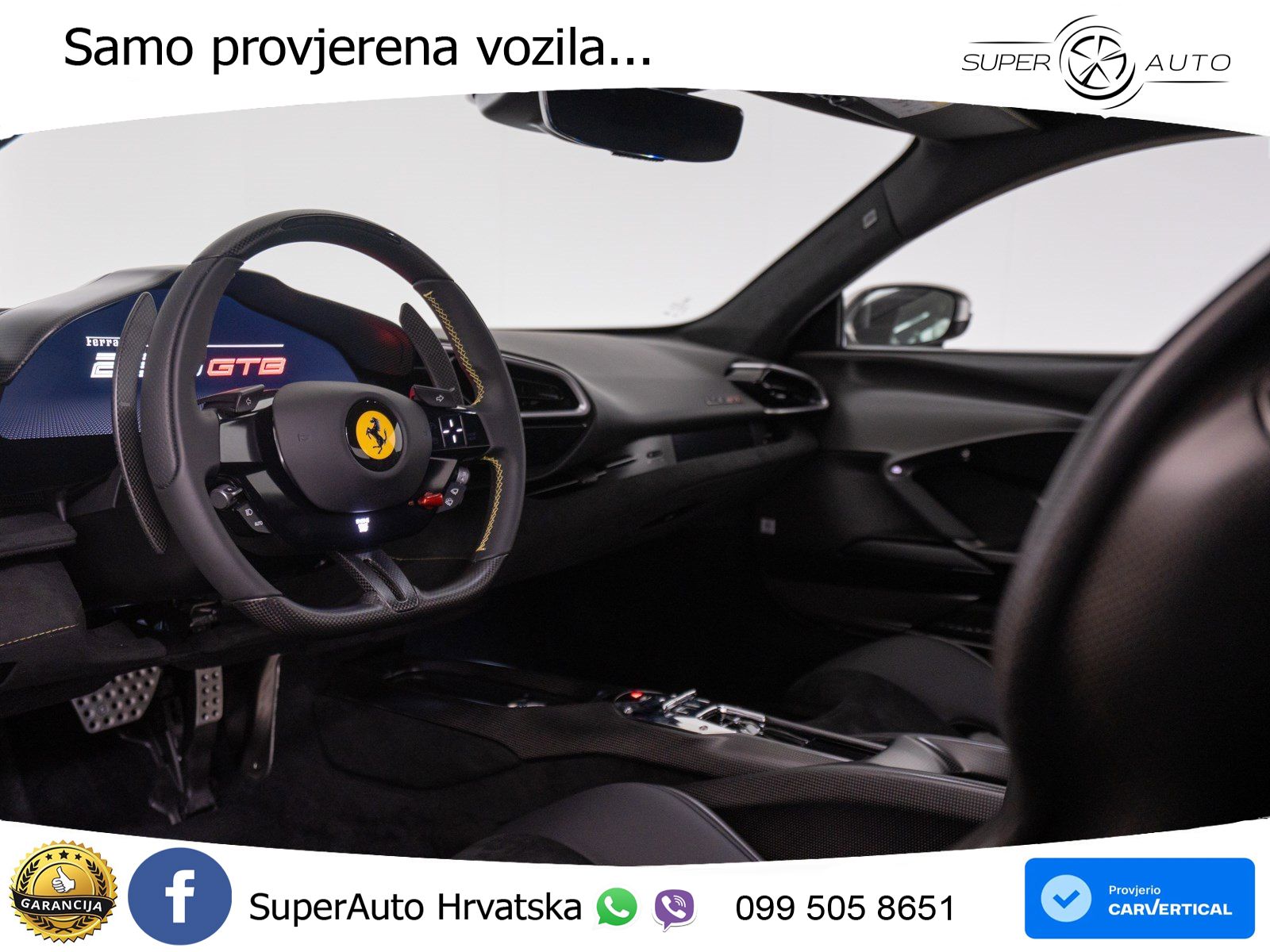 Ferrari 296 GTB 3.0 V6 (830 KS) F1 DCT