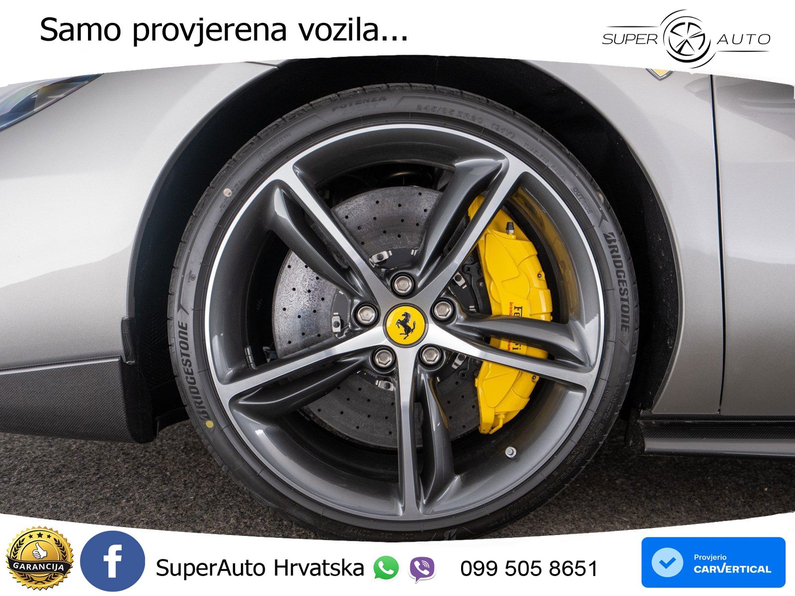 Ferrari 296 GTB 3.0 V6 (830 KS) F1 DCT