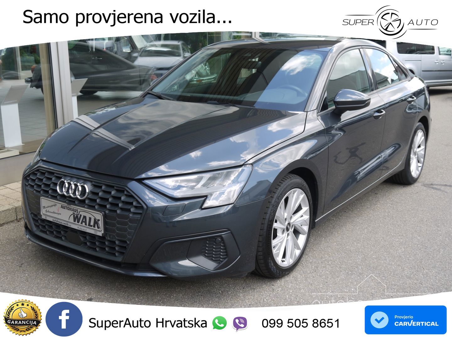Audi A3 Limuzina 35 TFSI (150 KS)