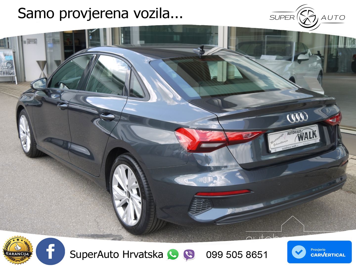 Audi A3 Limuzina 35 TFSI (150 KS)